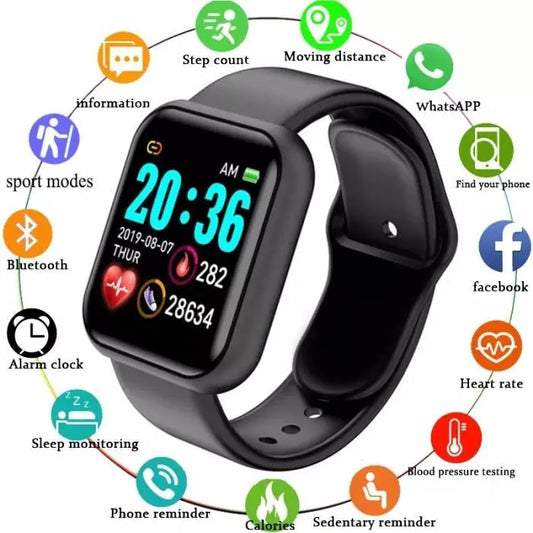 Montre Connectée Bluetooth pour Courir – Suivi Précis de vos Performances ⏱️🏃‍♂️