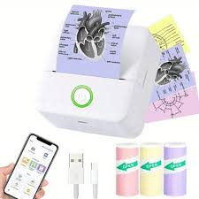 🖨️ Mini Imprimante Bluetooth – Imprimez en un clin d’œil, où que vous soyez !